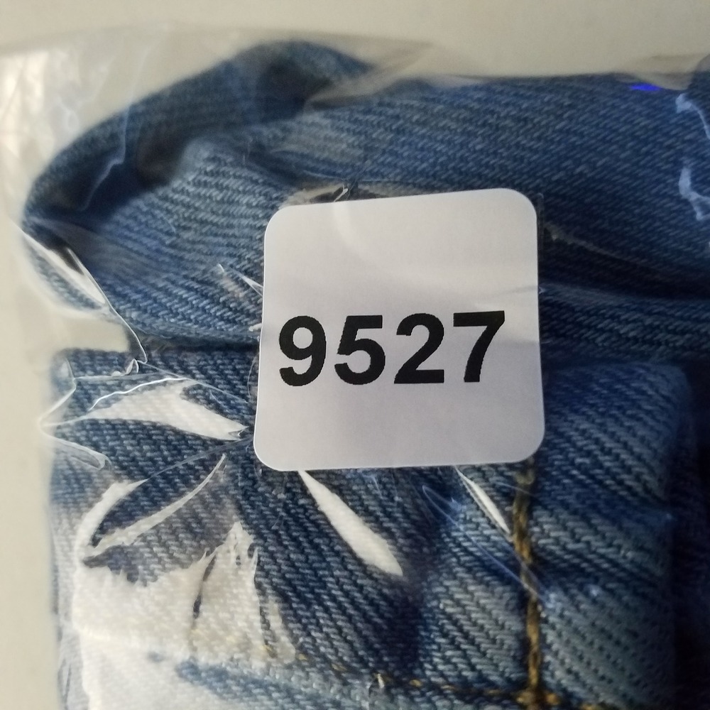 Old Navy Womens Size 10 High Rise OG Straight Distressed Jeans Medium Wash Denim - Picture 10 of 10